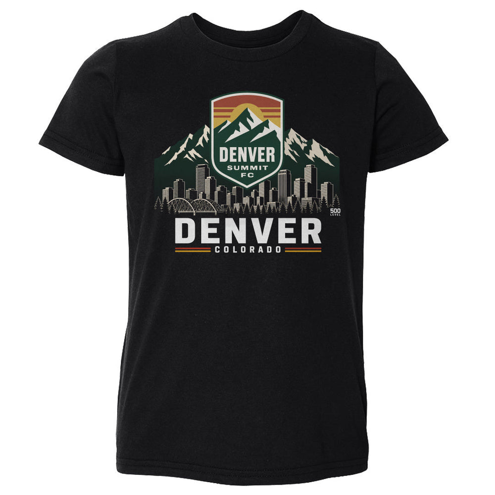 Denver Summit FC Skyline Logo WHT (ONLINE ORDER ONLY)