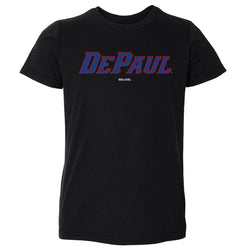 DePaul Blue Demons Wordmark WHT (ONLINE ORDER ONLY)