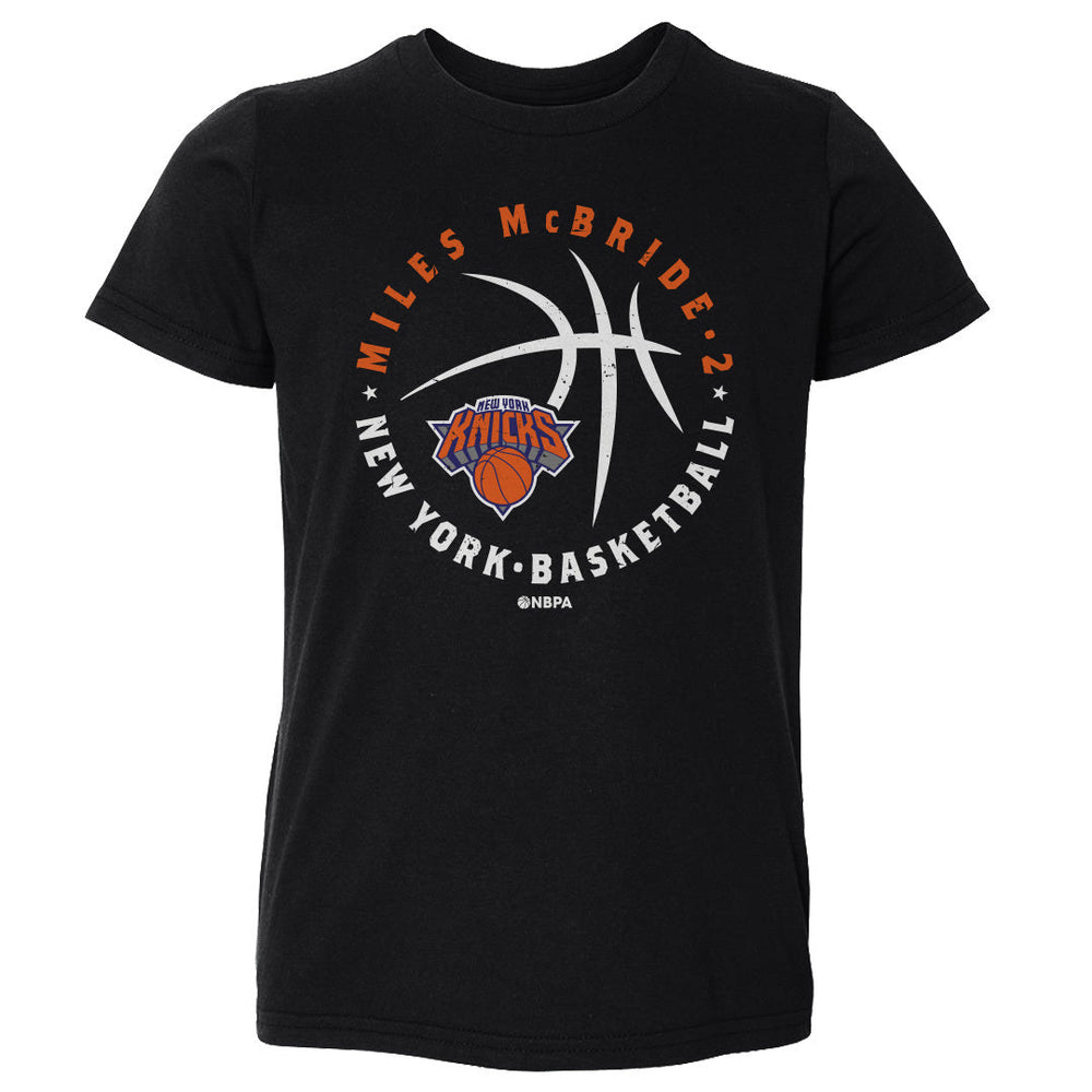 Miles McBride New York Knicks Player Ball WHT (ONLINE ORDER ONLY)
