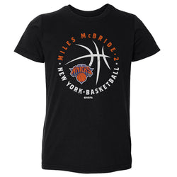 Miles McBride New York Knicks Player Ball WHT (ONLINE ORDER ONLY)