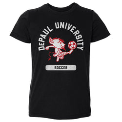 DePaul Blue Demons Mascot Soccer WHT