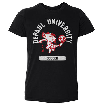 DePaul Blue Demons Mascot Soccer WHT