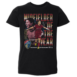 Manaka Matsukubo North Carolina Courage 2025 Midfielder Of The Year WHT (ONLINE ORDER ONLY)