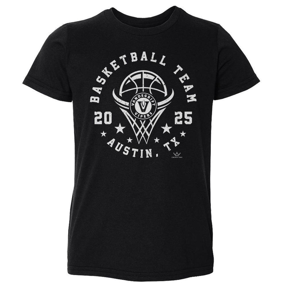 Crown Trio Vandegrift High School Basketball 3 - 2025 WHT (ONLINE ORDER ONLY)