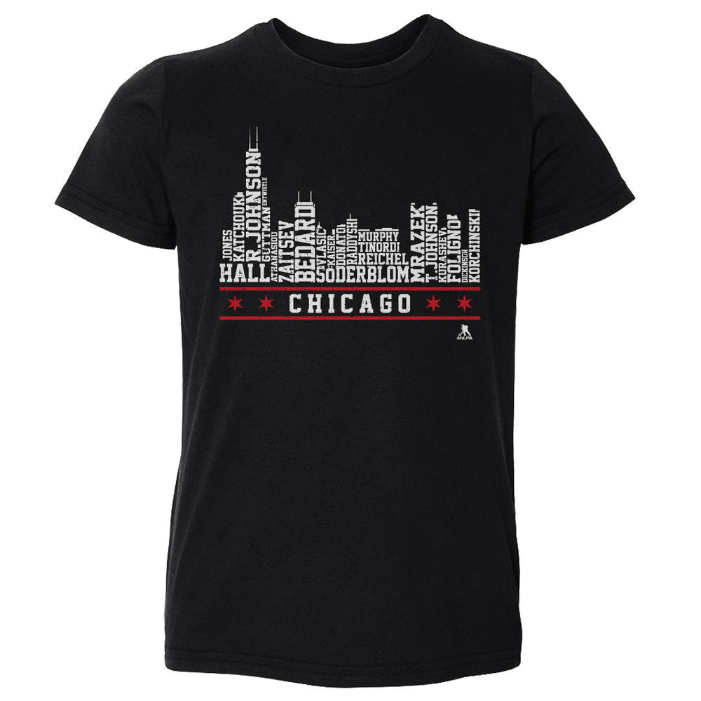 Chicago Hockey Roster Skyline 23 WHT (ONLINE ORDER ONLY)