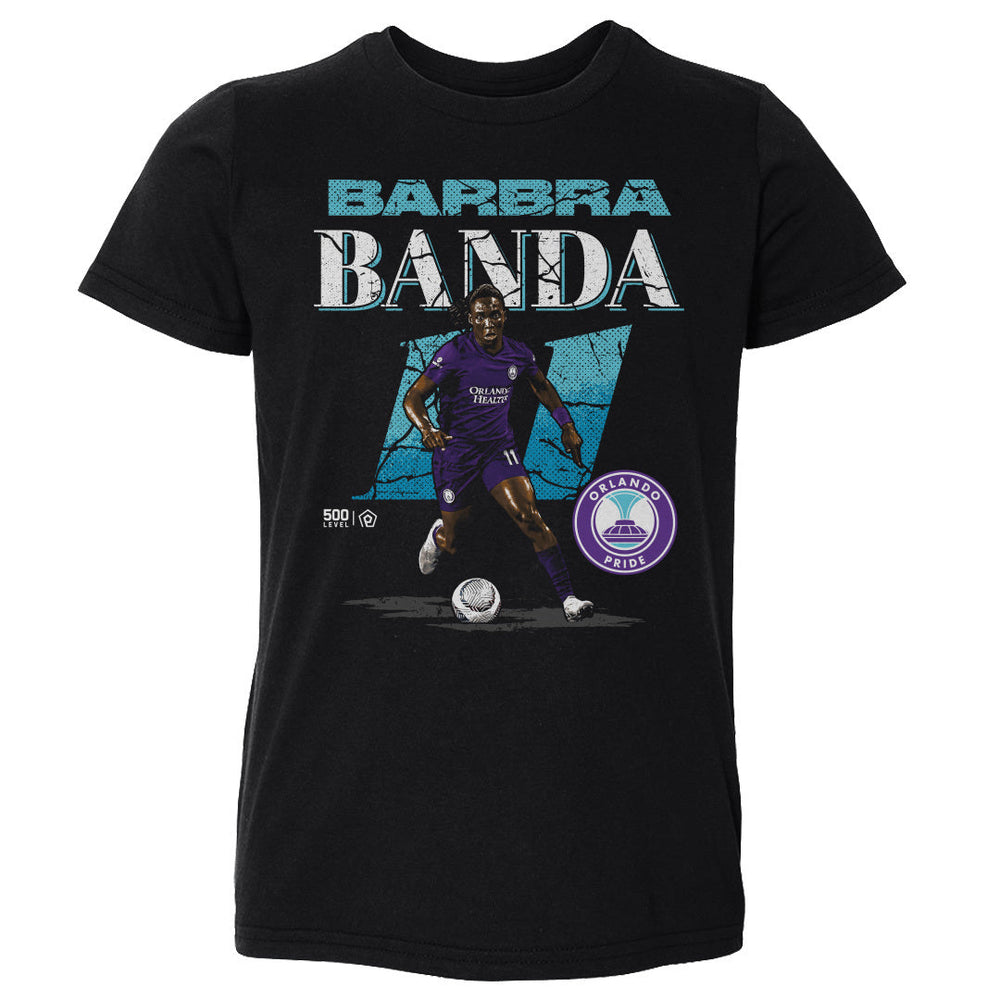 Barbra Banda Orlando Pride Cracked Number WHT (ONLINE ORDER ONLY)