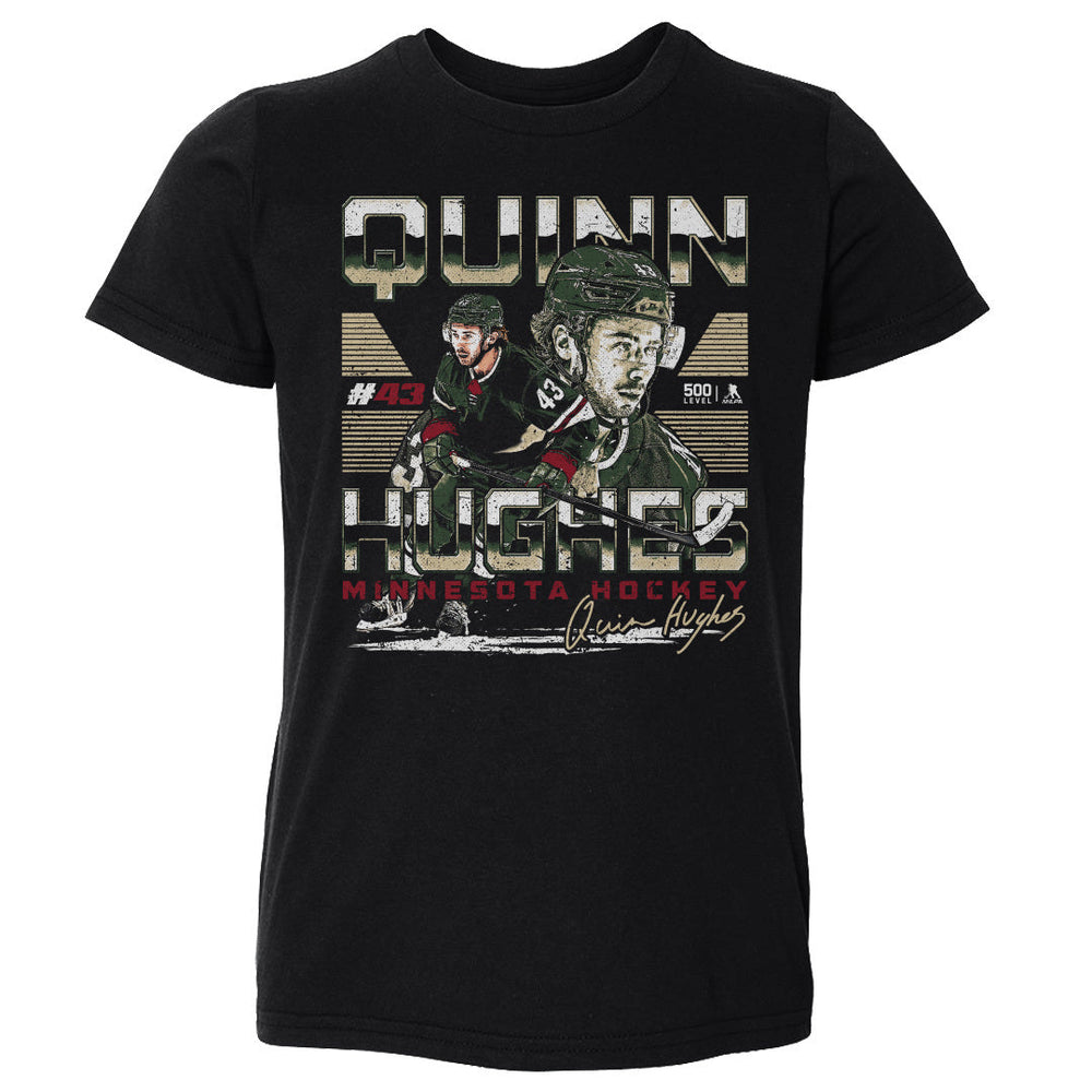 Quinn Hughes Minnesota Dual WHT (ONLINE ORDER ONLY)