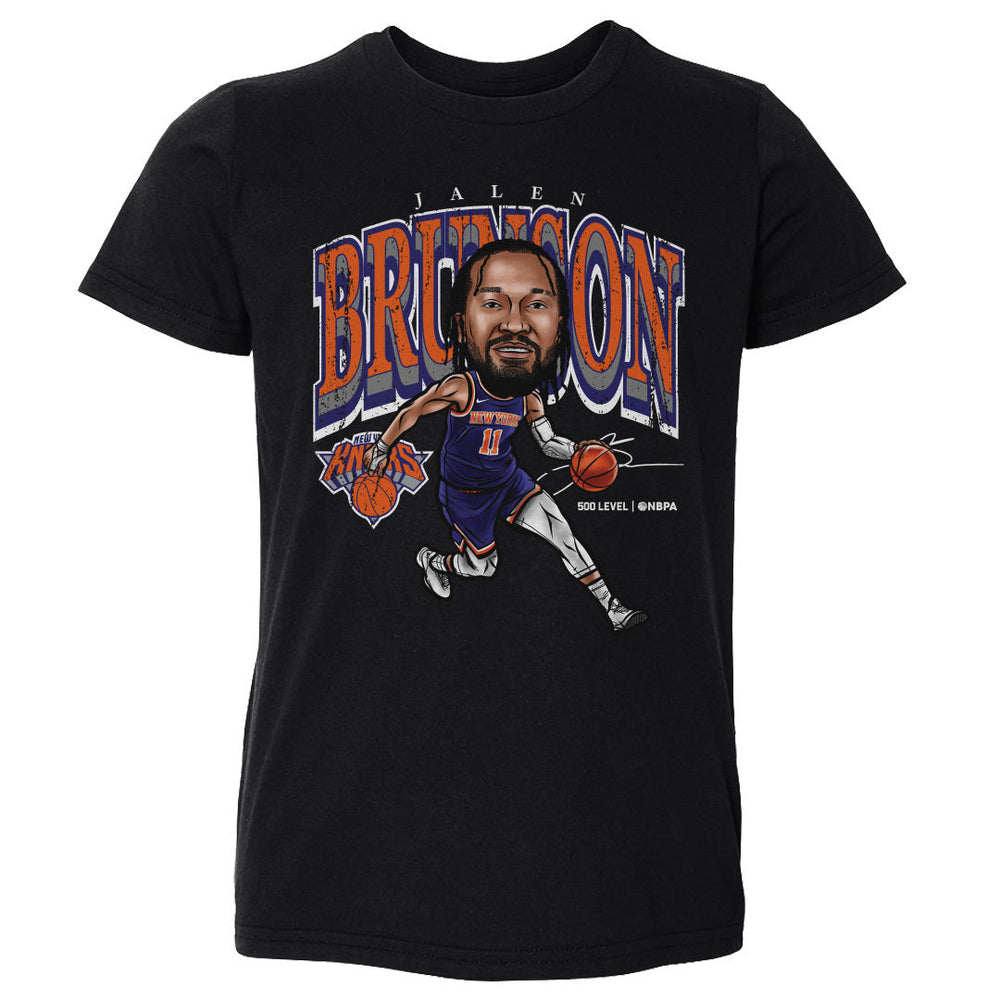 Jalen Brunson New York Knicks Cartoon WHT (ONLINE ORDER ONLY)