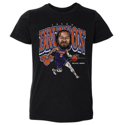 Jalen Brunson New York Knicks Cartoon WHT (ONLINE ORDER ONLY)
