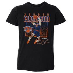 Jordan Clarkson New York Knicks Shattered WHT (ONLINE ORDER ONLY)