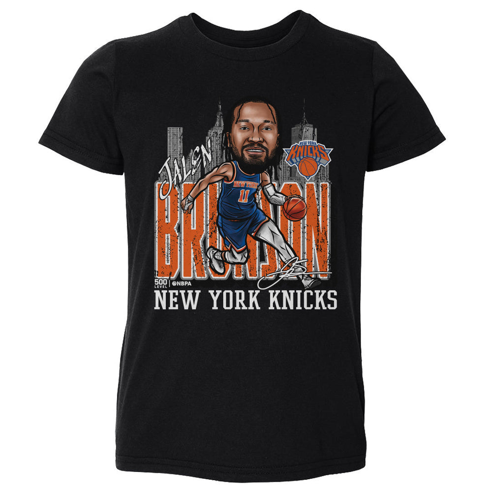 Jalen Brunson New York Knicks Cartoon City Cartoon WHT (ONLINE ORDER ONLY)