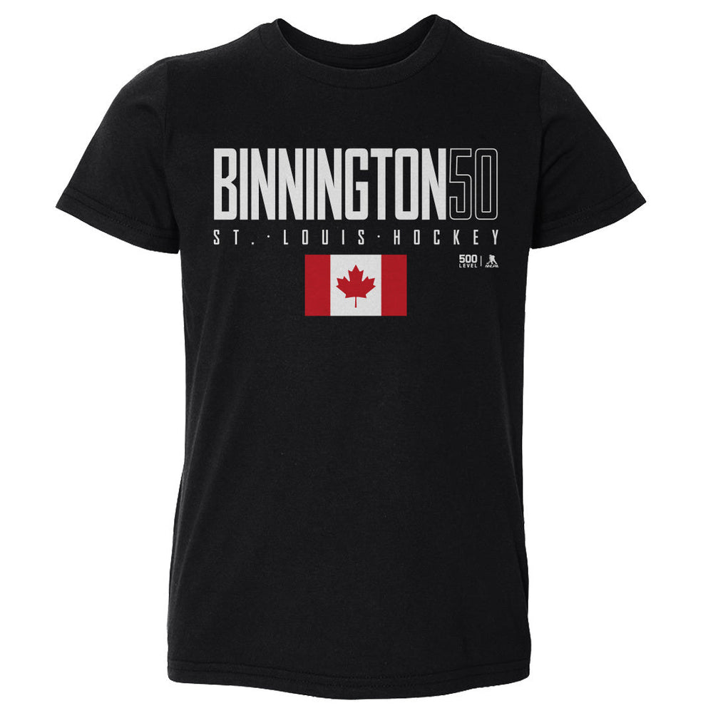 Jordan Binnington St. Louis Canada Elite WHT (ONLINE ORDER ONLY)