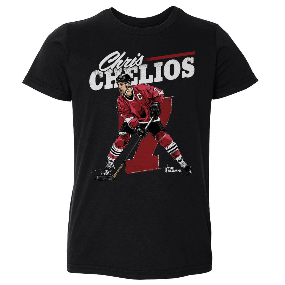 Chris Chelios Chicago Retro WHT (ONLINE ORDER ONLY)