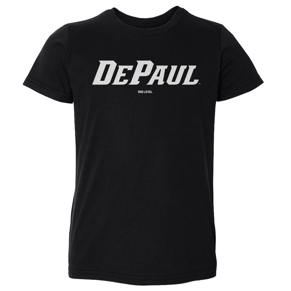 DePaul Blue Demons Wordmark White WHT (ONLINE ORDER ONLY)