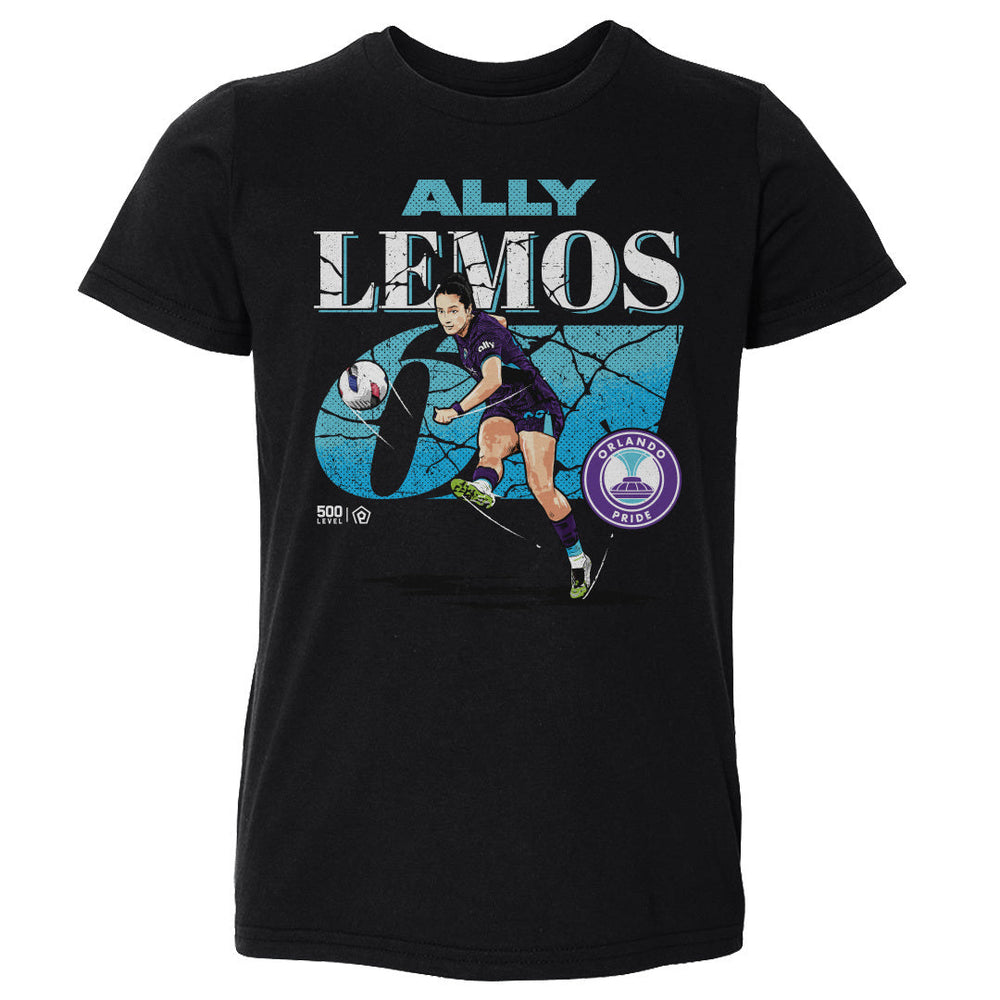 Ally Lemos Orlando Pride Cracked Number WHT (ONLINE ORDER ONLY)