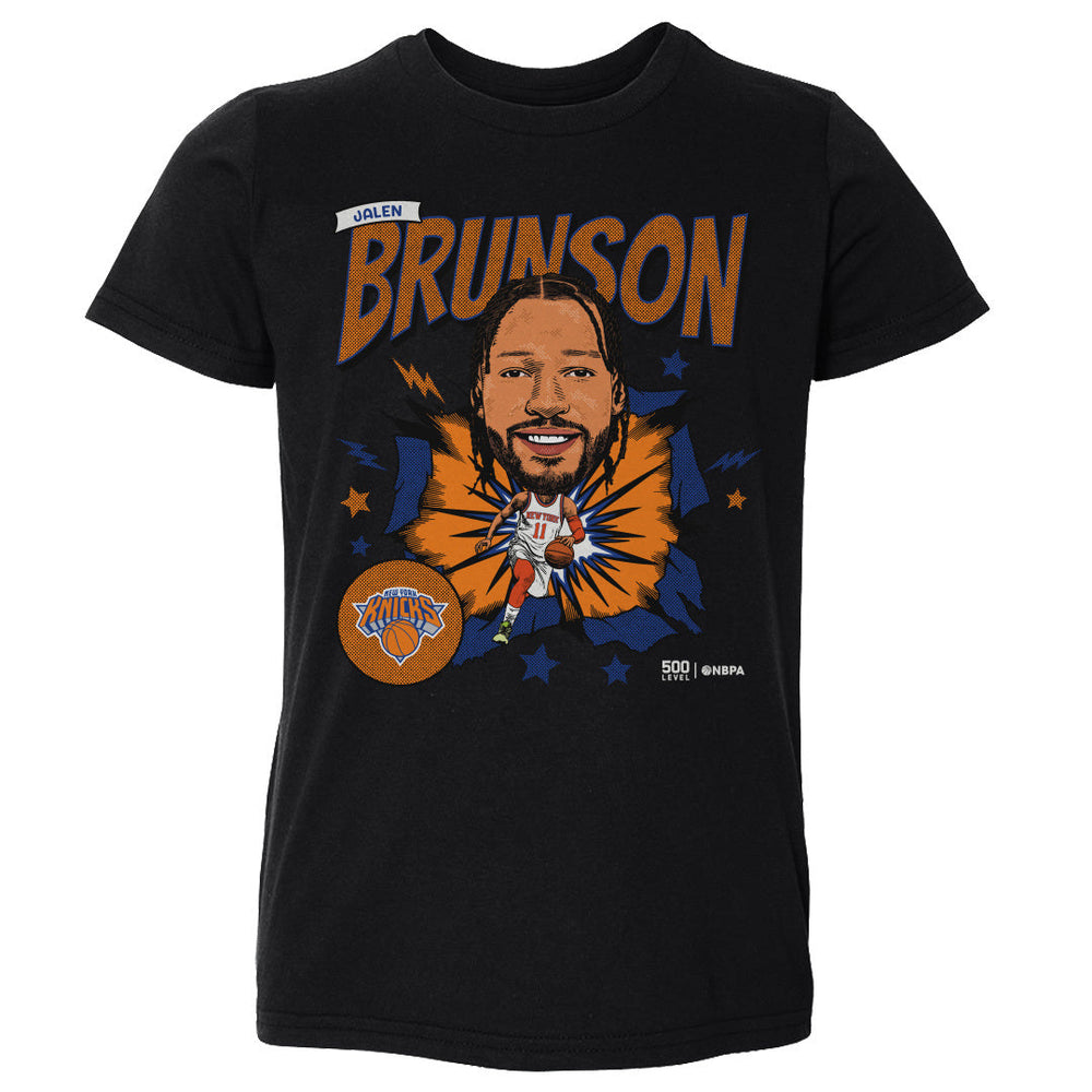 Jalen Brunson New York Knicks Caricature Retro WHT (ONLINE ORDER ONLY)