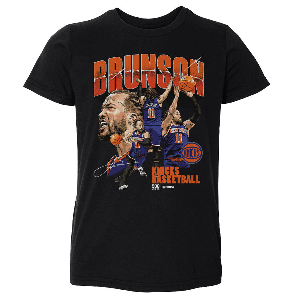 Jalen Brunson New York Knicks Collage WHT (ONLINE ORDER ONLY)