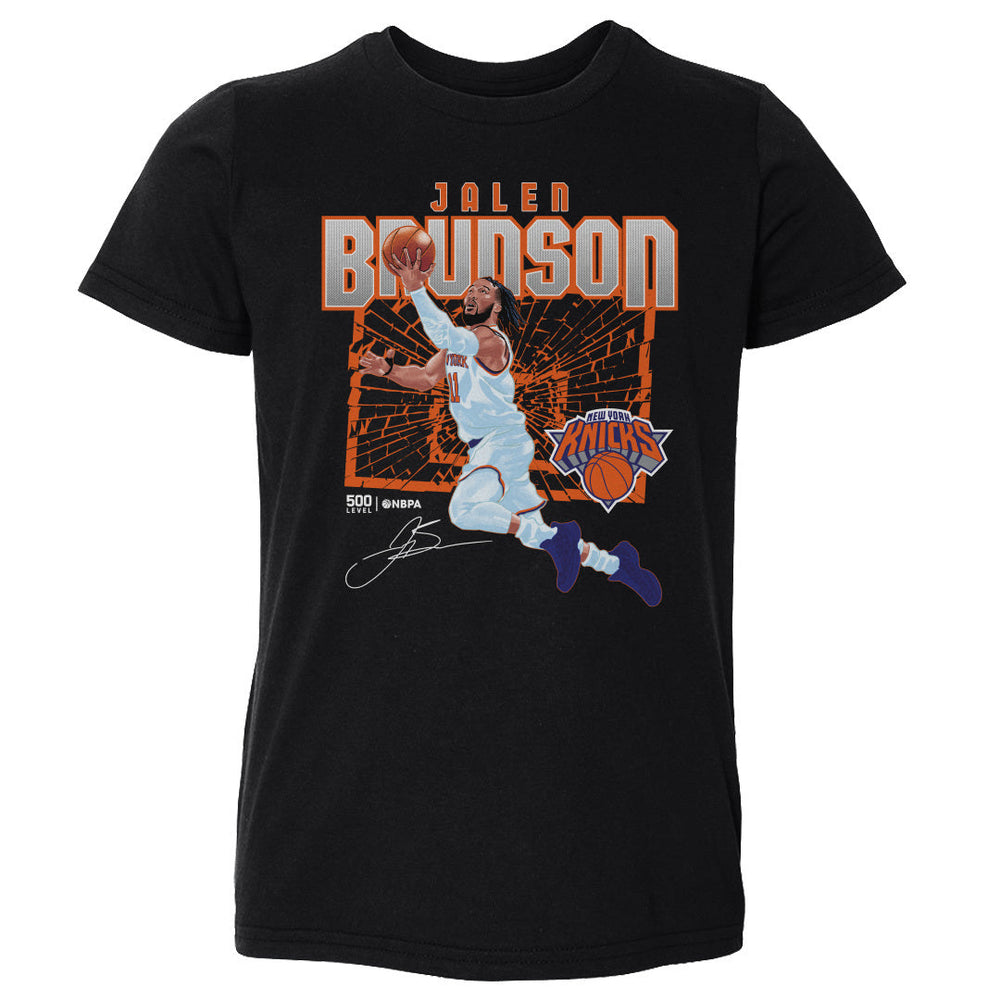 Jalen Brunson New York Knicks Shattered WHT (ONLINE ORDER ONLY)