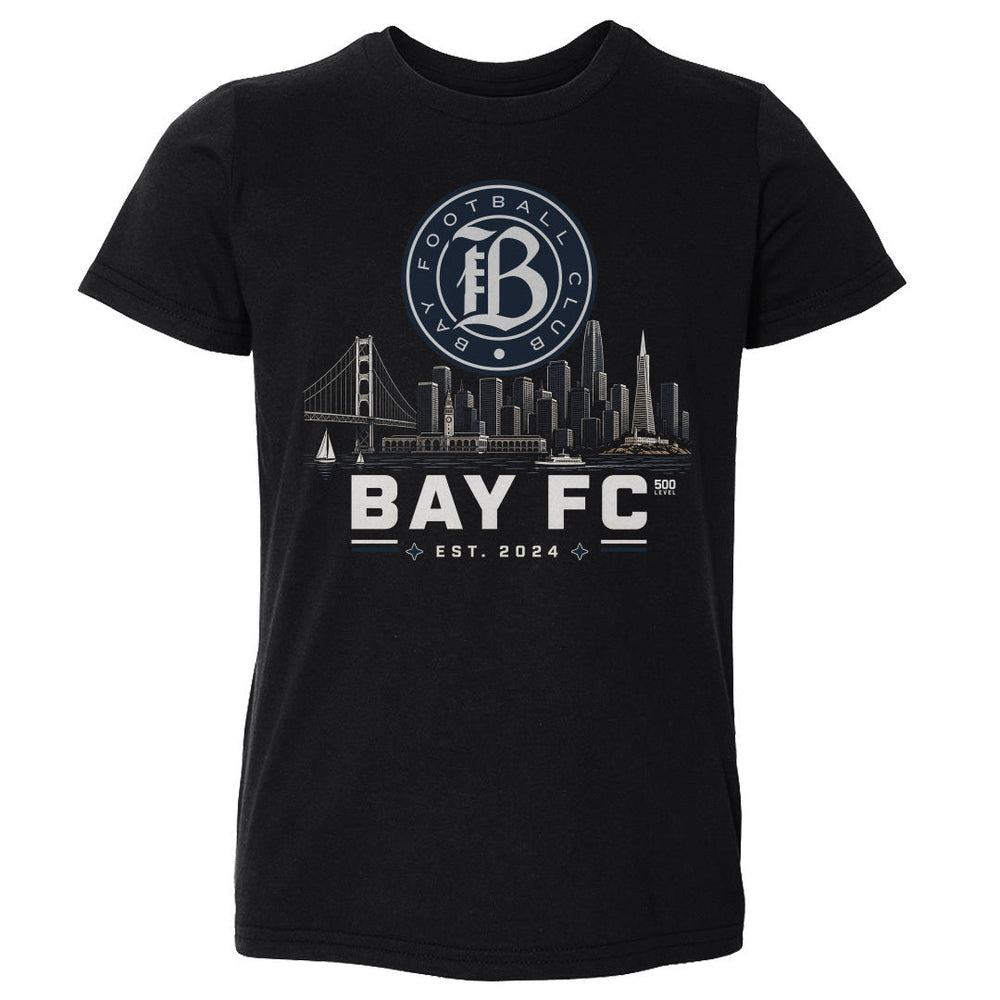 Bay FC Skyline Logo WHT