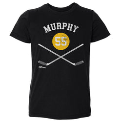 Larry Murphy Pittsburgh 55 Sticks WHT