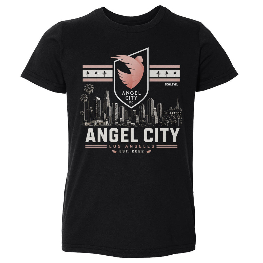 Angel City FC Skyline Logo WHT