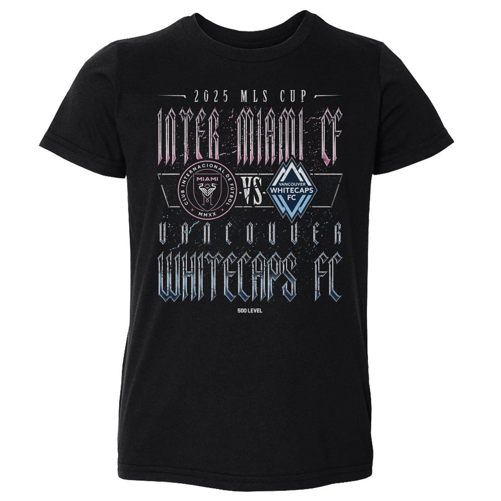 2025 MLS Cup Matchup Inter Miami CF Vs. Vancouver Whitecaps FC WHT (ONLINE ORDER ONLY)