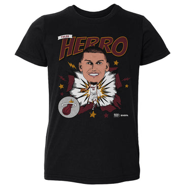 Tyler Herro Miami Heat Caricature WHT (ONLINE ORDER ONLY)
