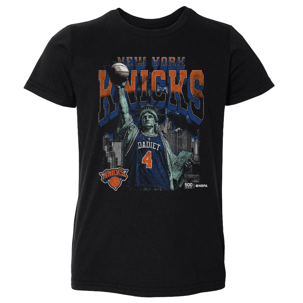 Pacome Dadiet New York Knicks Statue Of Liberty WHT (ONLINE ORDER ONLY)