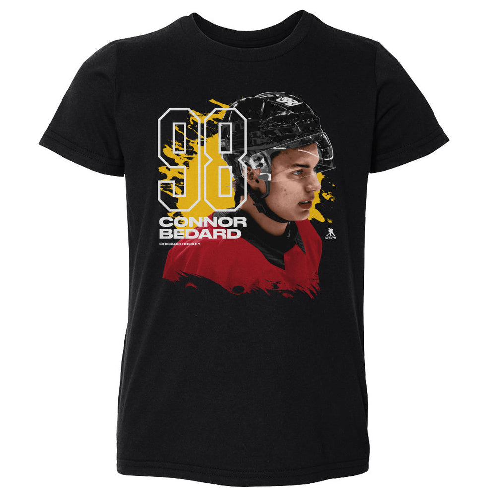 Connor Bedard Chicago Profile WHT (ONLINE ORDER ONLY)