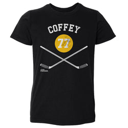 Paul Coffey Pittsburgh 77 Sticks WHT