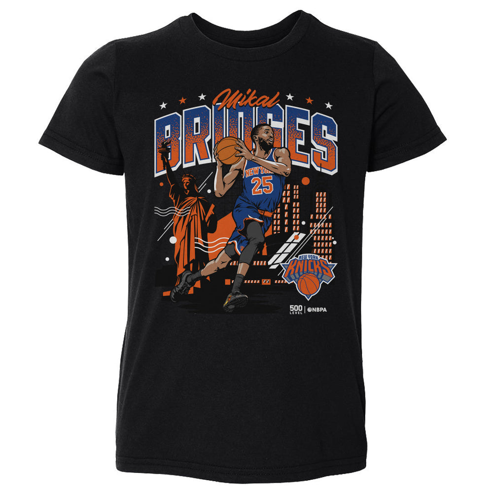 Mikal Bridges New York Knicks Skyline WHT (ONLINE ORDER ONLY)