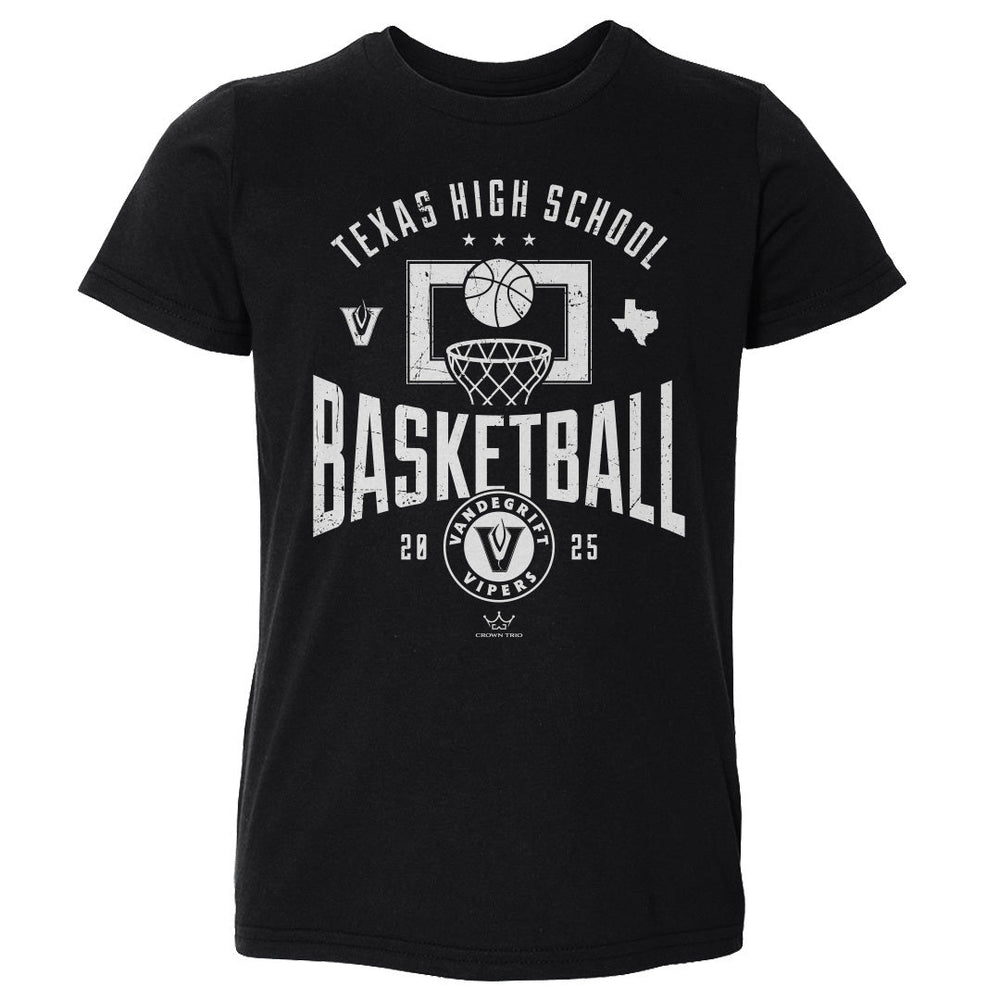 Crown Trio Vandegrift High School Basketball 2 - 2025 WHT (ONLINE ORDER ONLY)