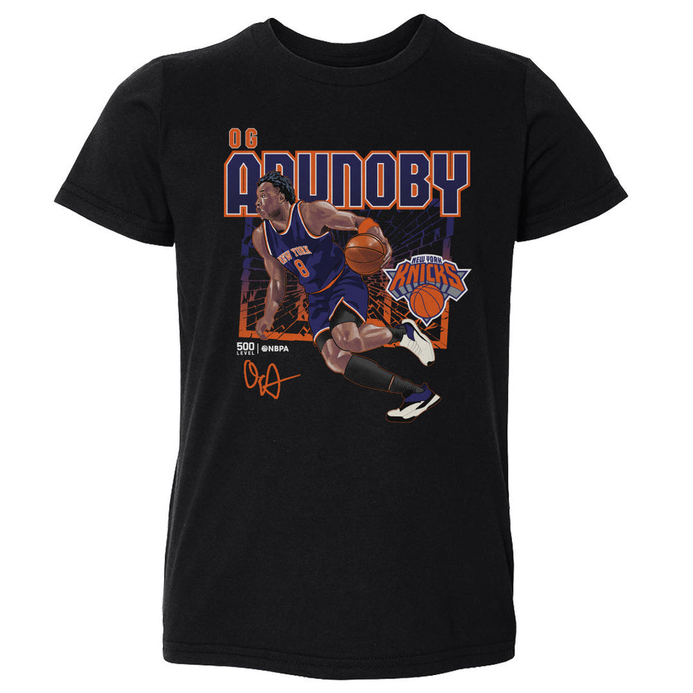 OG Anunoby New York Knicks Shattered WHT (ONLINE ORDER ONLY)