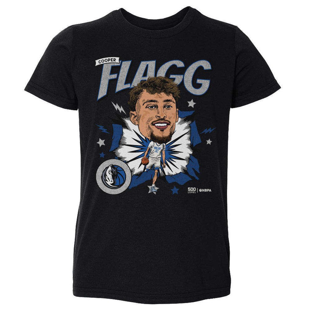 Cooper Flagg Dallas Mavericks Caricature WHT (ONLINE ORDER ONLY)