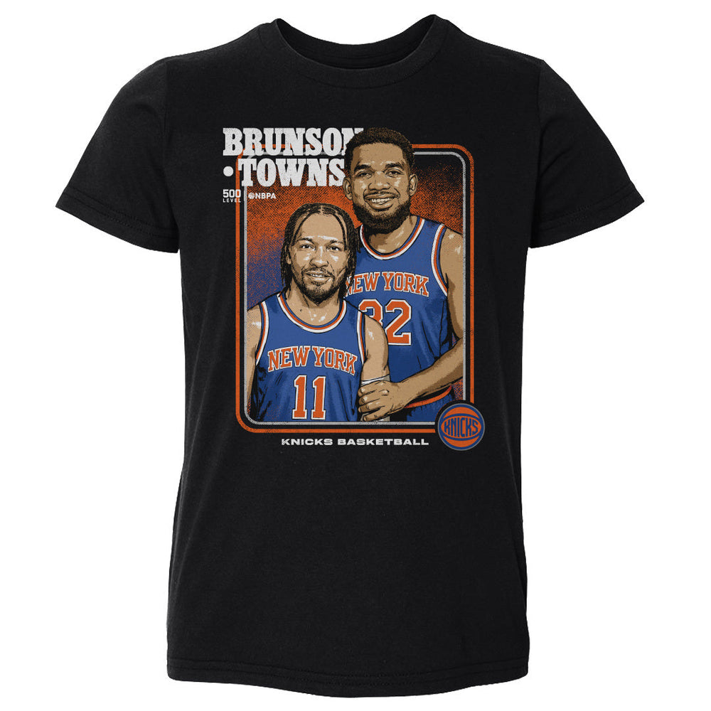 Jalen Brunson & Karl-Anthony Towns New York Knicks Step Brothers WHT (ONLINE ORDER ONLY)