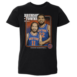 Jalen Brunson & Karl-Anthony Towns New York Knicks Step Brothers WHT (ONLINE ORDER ONLY)