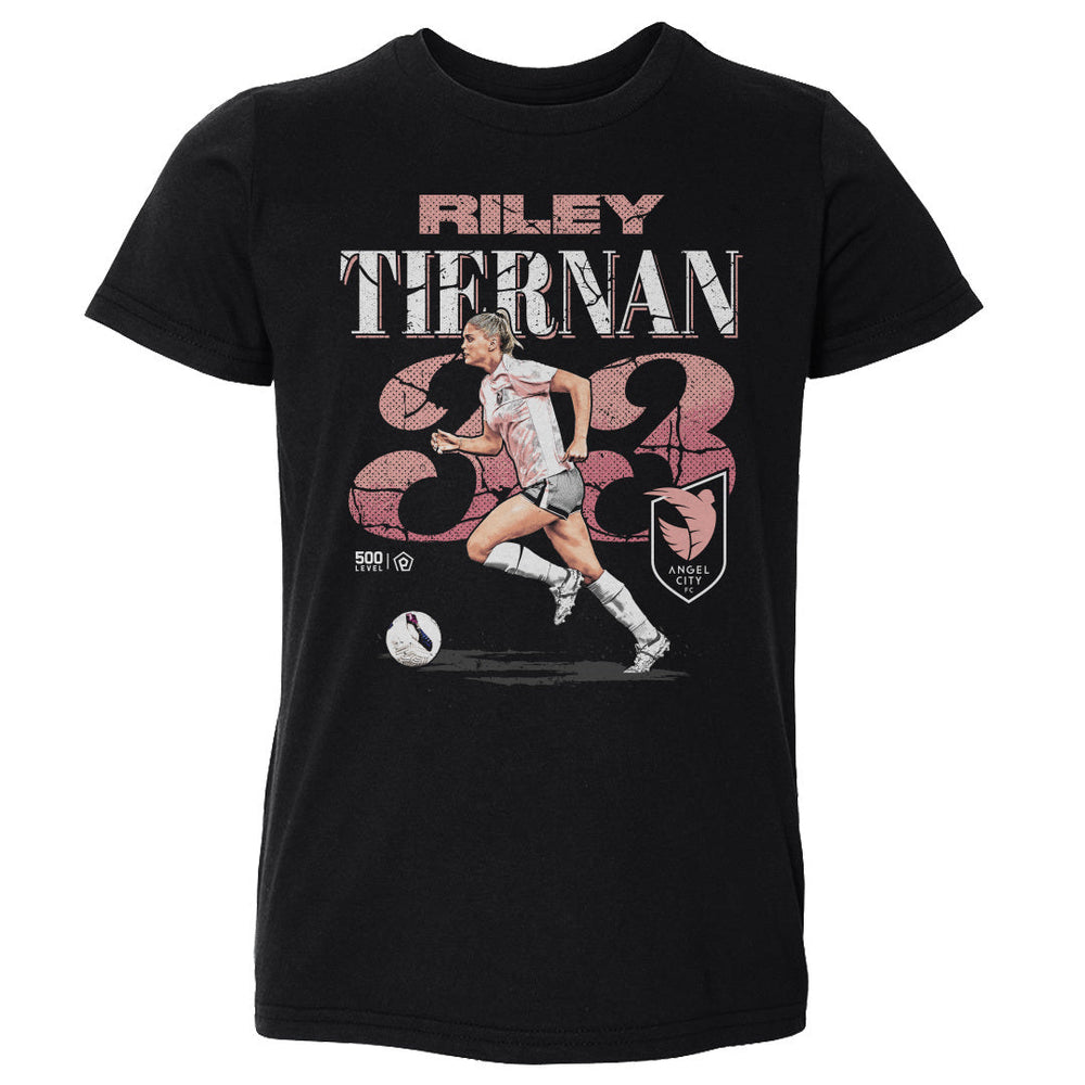 Riley Tiernan Angel City FC Cracked Number WHT