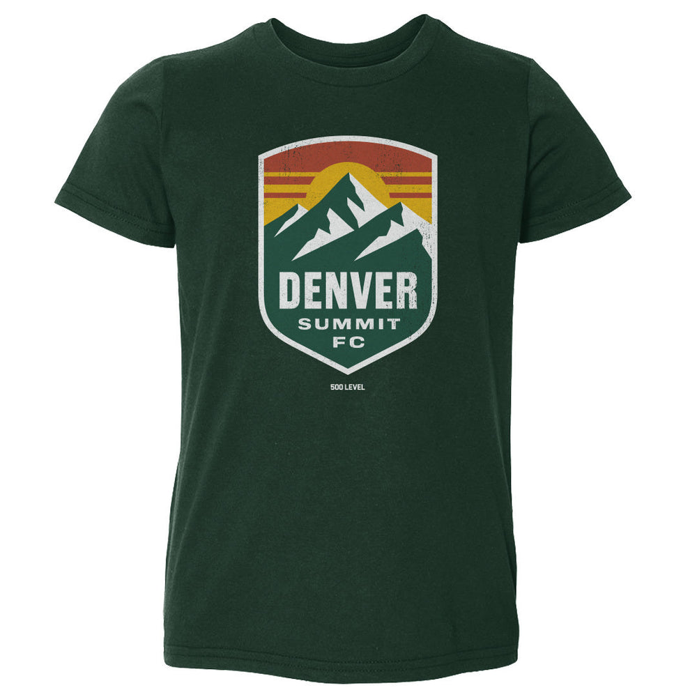 Denver Summit FC Vintage Primary Logo WHT (ONLINE ORDER ONLY)
