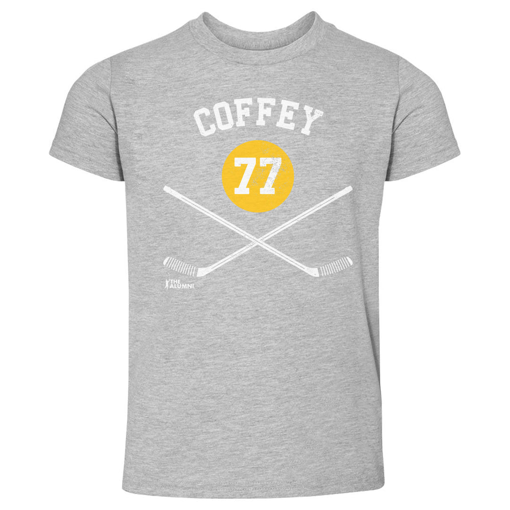 Paul Coffey Pittsburgh 77 Sticks WHT