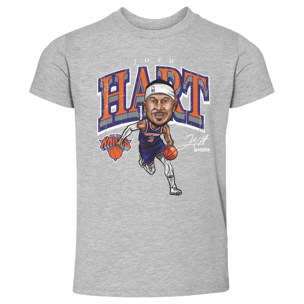 Josh Hart New York Knicks Cartoon WHT (ONLINE ORDER ONLY)