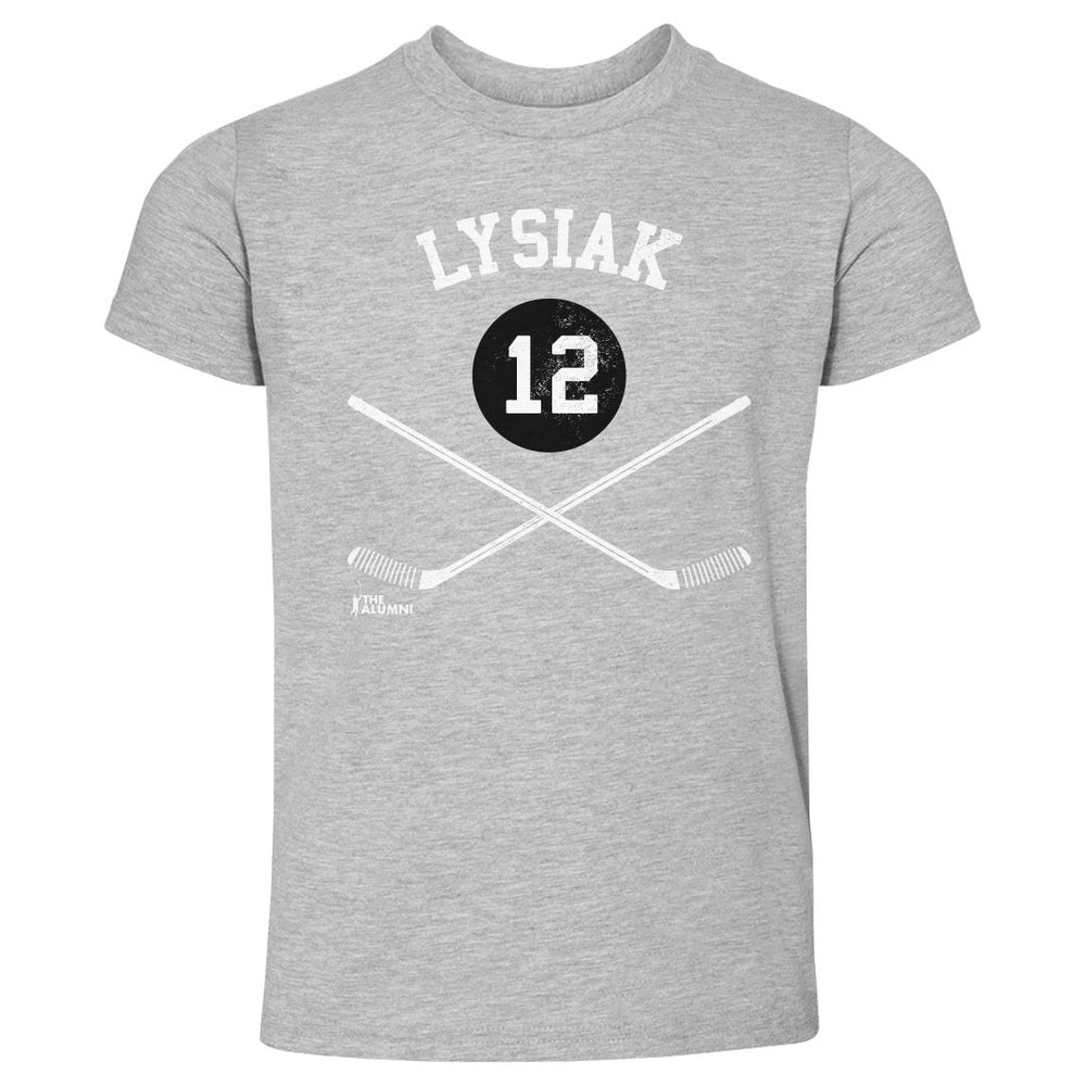 Tom Lysiak Chicago 12 Sticks WHT (ONLINE ORDER ONLY)