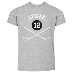 Tom Lysiak Chicago 12 Sticks WHT (ONLINE ORDER ONLY)