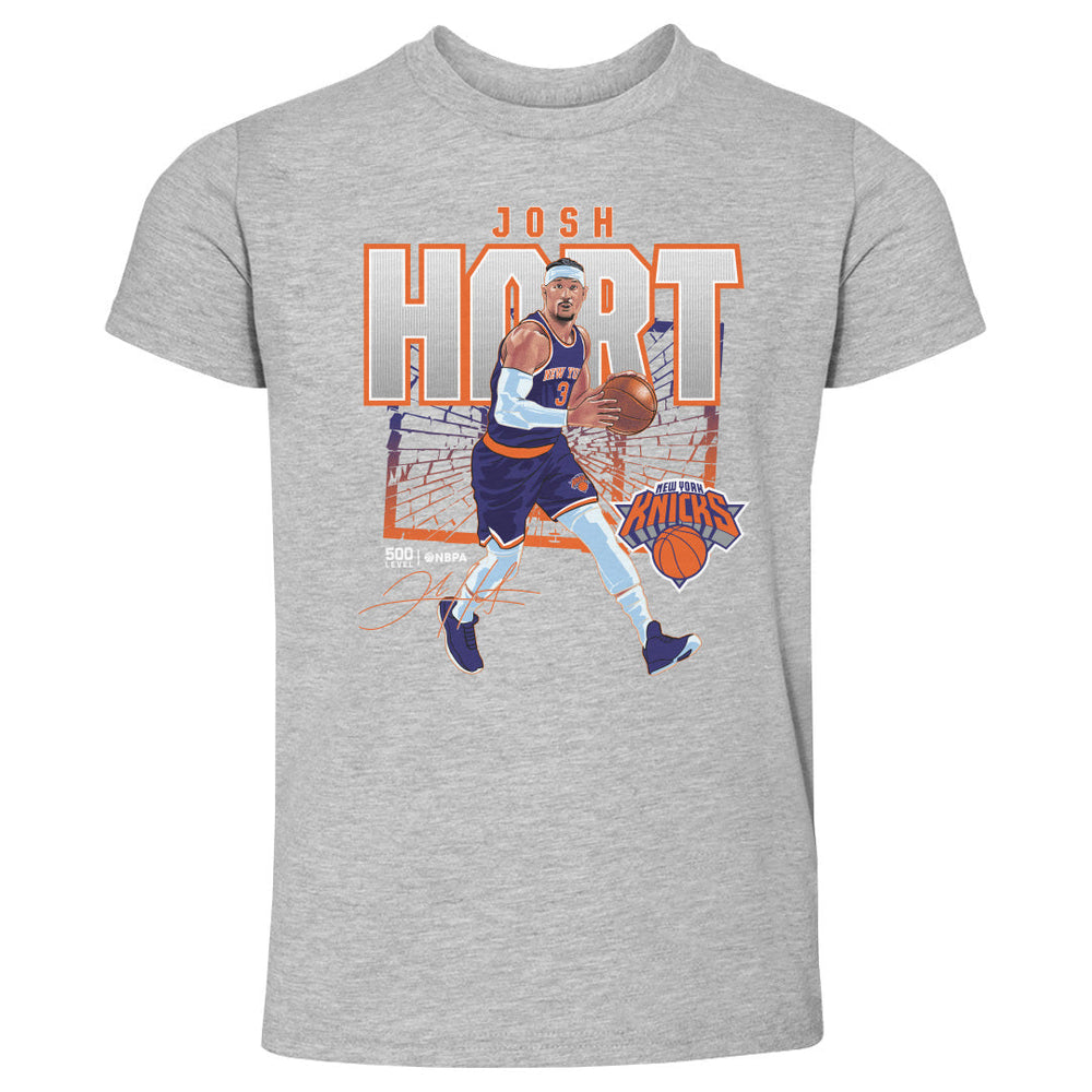 Josh Hart New York Knicks Shattered WHT (ONLINE ORDER ONLY)