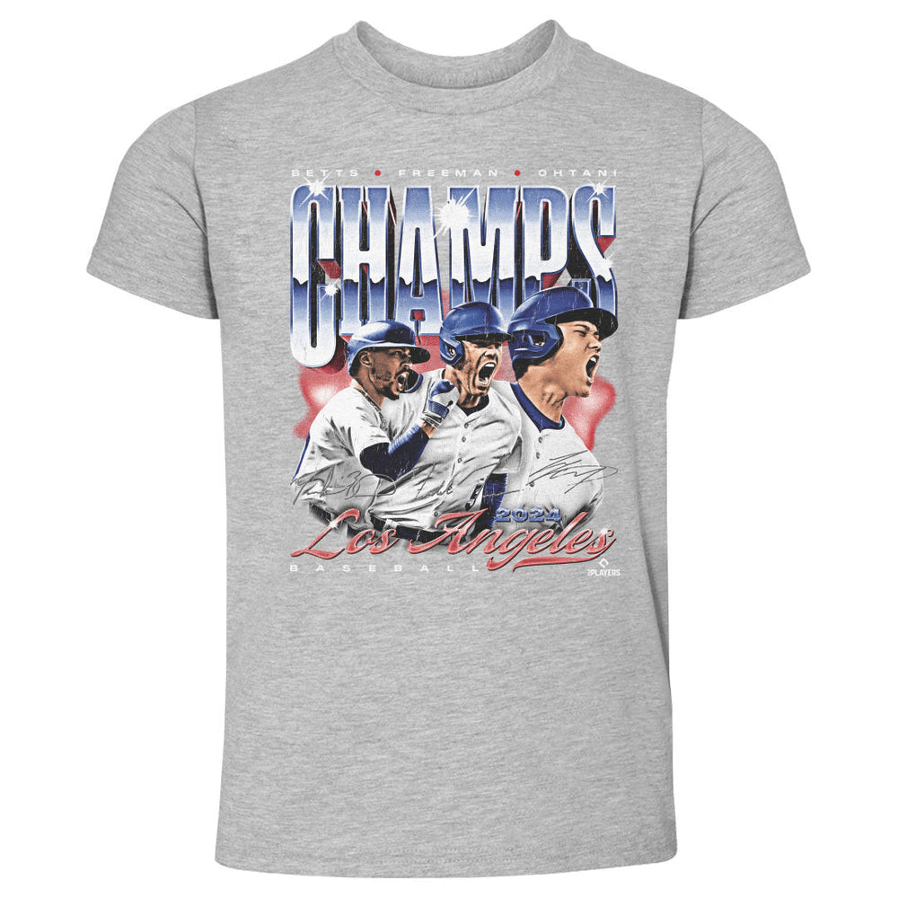 Los Angeles Baseball 2024 Champs Trio Vintage WHT (ONLINE ORDER ONLY)