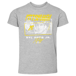 Syl Apps Jr. Pittsburgh Tones WHT