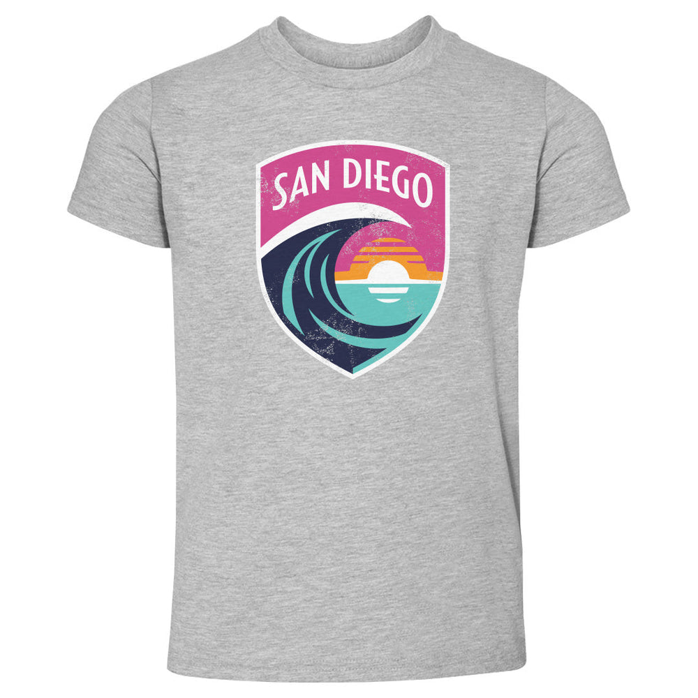 San Diego Wave FC Vintage Primary Logo WHT (ONLINE ORDER ONLY)