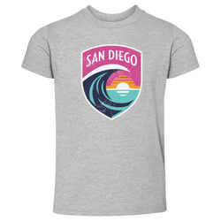 San Diego Wave FC Vintage Primary Logo WHT (ONLINE ORDER ONLY)