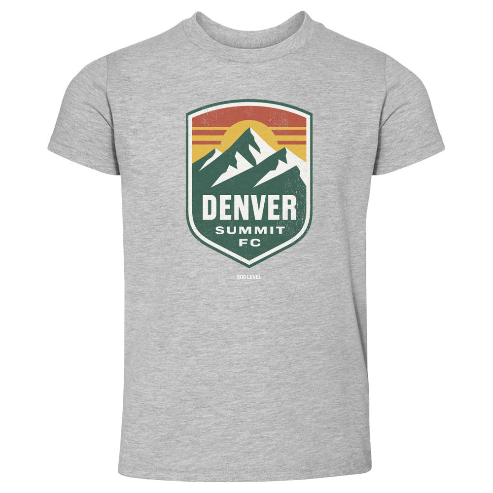 Denver Summit FC Vintage Primary Logo Gray WHT (ONLINE ORDER ONLY)