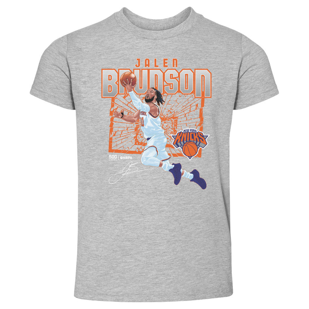 Jalen Brunson New York Knicks Shattered WHT (ONLINE ORDER ONLY)