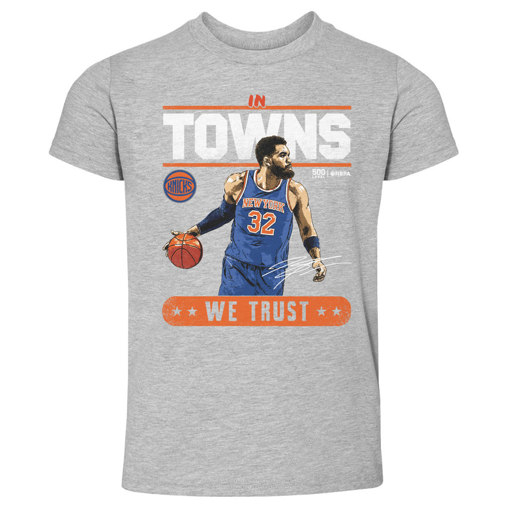 Karl-Anthony Towns New York Knicks Trust WHT (ONLINE ORDER ONLY)